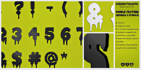 Things Wth Numbers Second Life Marketplace - things&stuffs [double feature - numbers ...